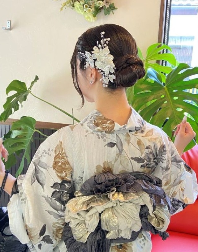 着付けヘアセットフォト