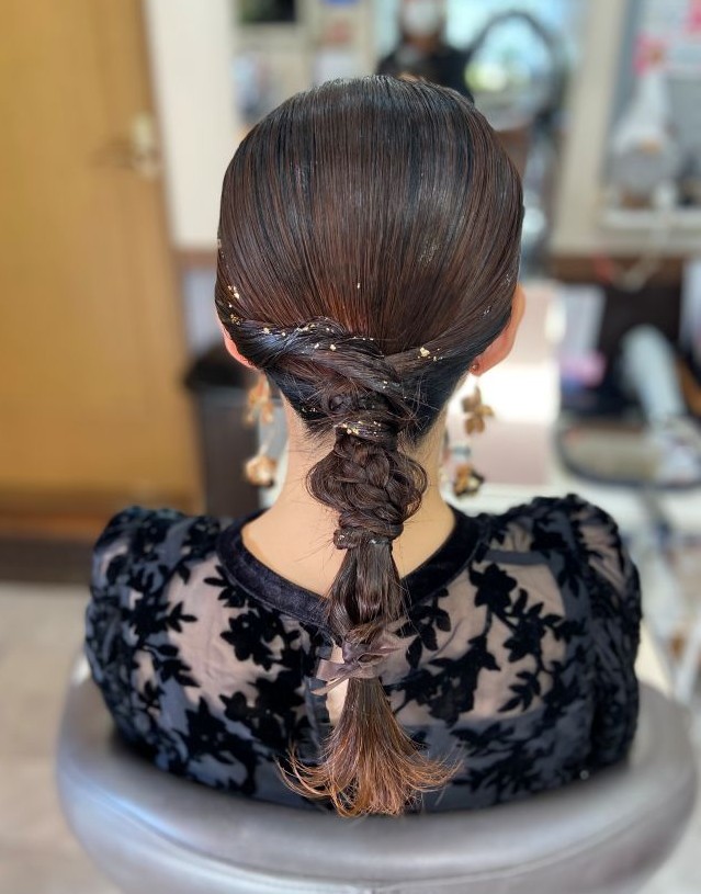 着付けヘアセットフォト