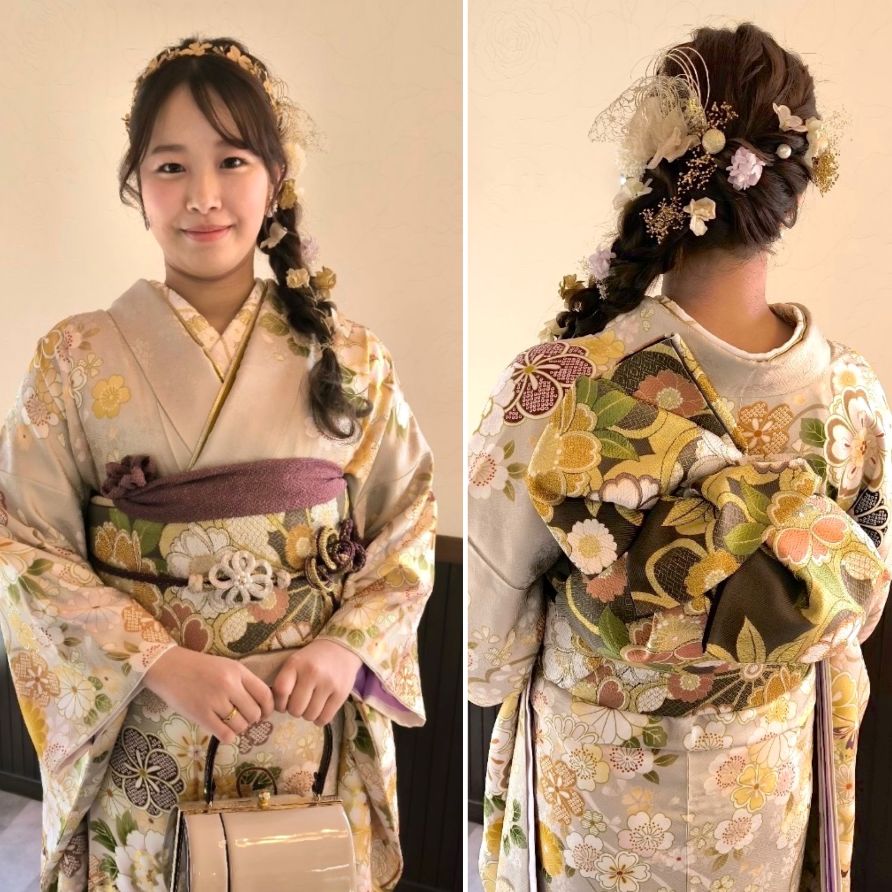 着付けヘアセットフォト