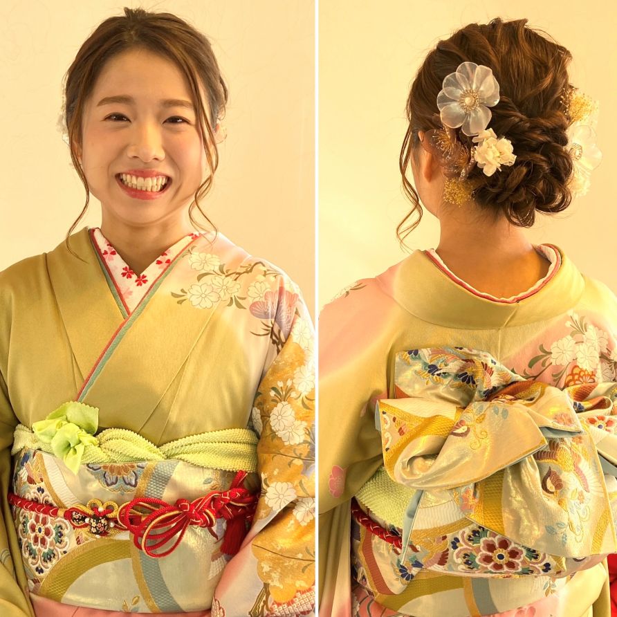 着付けヘアセットフォト